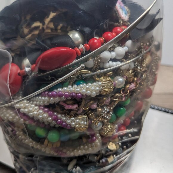 Jewelry Lot 4+ lbs 1146 Wearable Sellable Mystery Lot Free Shipping - Picture 3 of 7